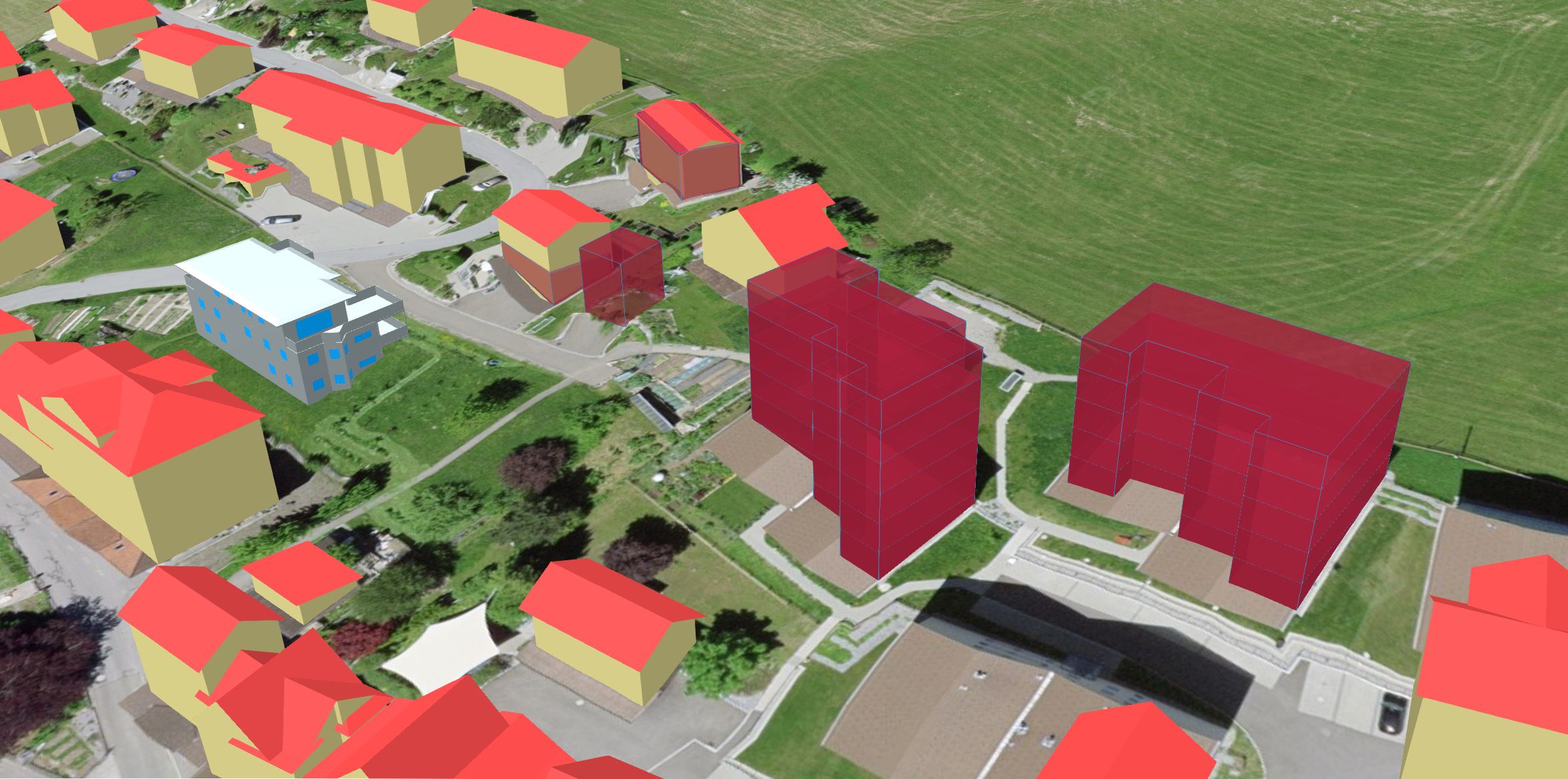 Geplante Objekte visualisieren